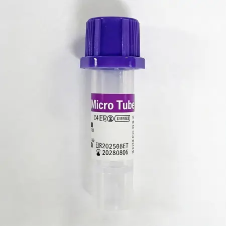 أنبوب K₂-EDTA (مانع تخثر)