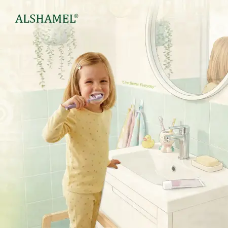 upright children's toothbrush